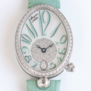 TA Factory Replica Breguet Reine De Naples 8918BB-5D-964-D0 Green Strap For Sale - Replica Watch Wholesale