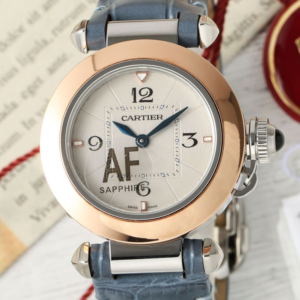 AF Factory Replica Cartier Pasha De W2PA0007 Blue Strap For Sale - Replica Watch Wholesale