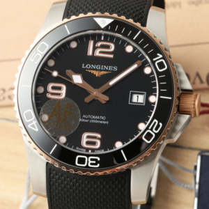 AF Factory Replica Longines Concas L3.782.3.58.9 Black Dial For Sale - Replica Watch Wholesale