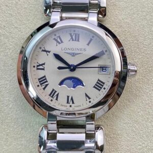 GS Factory Replica Longines Elegant L8.116.4.71.6 Silver Strap For Sale - Replica Watch Wholesale