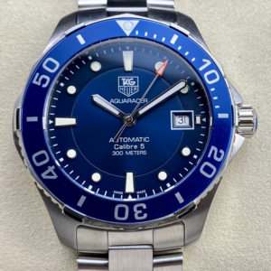 TAR Factory Replica Tag Heuer Aquaracer WAN2111.BA0822 Blue Bezel For Sale - Replica Watch Wholesale