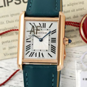 AF Factory Replica Cartier Tank WGTA0062 Blue Strap For Sale - Replica Watch Wholesale