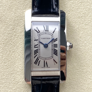 8848 Factory Replica Cartier Tank WSTA0050 Silver Grey Dial For Sale - Replica Watch Wholesale