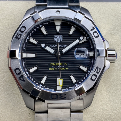 TAR Factory Replica Tag Heuer Aquaracer WAY2010.BA0927 Black Dial For Sale - Replica Watch Wholesale