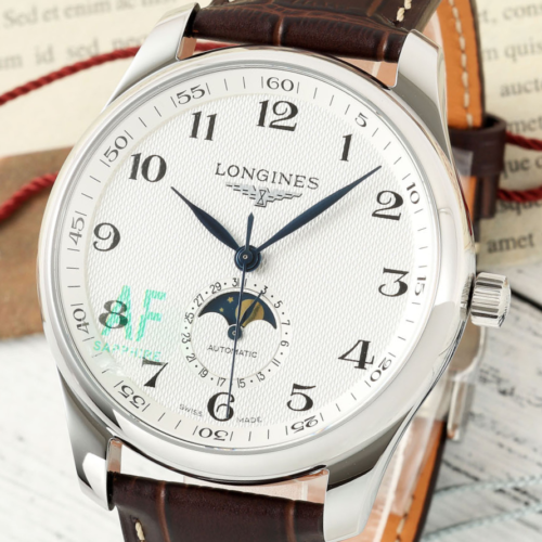 AF Factory Replica Longines Master Collection L2.919.4.78.3 Brown Strap For Sale - Replica Watch Wholesale
