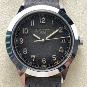 GR Factory Replica Patek Philippe Calatrava 5226G-001 Grey Strap For Sale - Replica Watch Wholesale