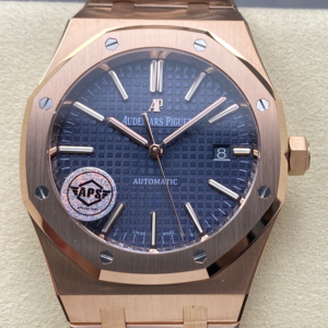 APS Factory Replica AP Royal Oak 15400OR.OO.1220OR.03 Gold Strap For Sale - Replica Watch Wholesale