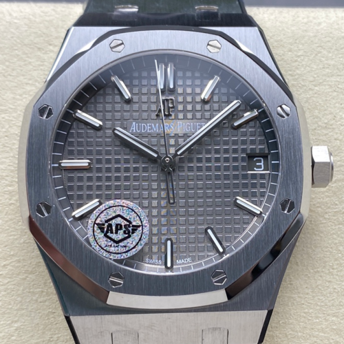 APS Factory Replica AP Royal Oak 15500ST.OO.1220ST.02 Dateshow For Sale - Replica Watch Wholesale