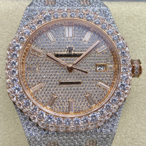 AMG Factory Replica Audemars Piguet Royal Oak 15400OR.023 Diamond Dial For Sale - Replica Watch Wholesale