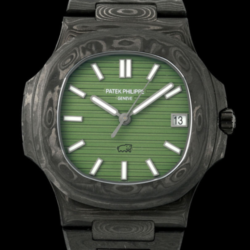 DIW Factory Replica Patek Philippe Nautilus 5711 Carbon Fiber Strap For Sale - Replica Watch Wholesale