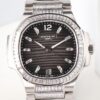 GR Factory Replica Patek Philippe Nautilus 7014-1G-001 Charcoal Grey Dial For Sale - Replica Watch Wholesale