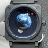 M+ Factory Replica Bell Ross Instruments BR03A-EMM-CE-SRB Cosmic Dial For Sale - Replica Watch Wholesale