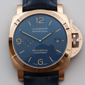 VS Factory Replica Panerai Luminor PAM01114 Frosted Red Gold For Sale - Replica Watch Wholesale