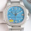 GR Factory Replica Patek Philippe Nautilus 7010-1G-013 Iceland Blue For Sale - Replica Watch Wholesale