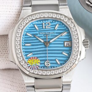 GR Factory Replica Patek Philippe Nautilus 7010-1G-013 Iceland Blue For Sale - Replica Watch Wholesale