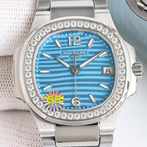 GR Factory Replica Patek Philippe Nautilus 7010-1G-013 Iceland Blue For Sale - Replica Watch Wholesale