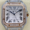 AMG Factory Replica Cartier Santos W2SA0021 White Dial For Sale - Replica Watch Wholesale
