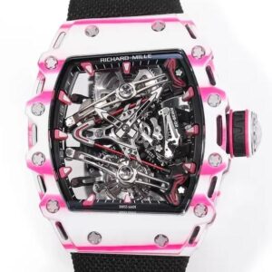 RM Factory Replica Richard Mille Tourbillon RM38-02 Black Strap For Sale - Replica Watch Wholesale