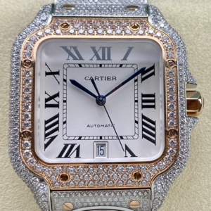 AMG Factory Replica Cartier Santos W2SA0021 White Dial For Sale - Replica Watch Wholesale