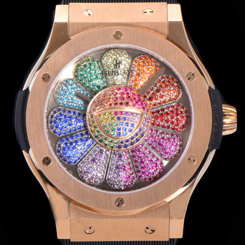 Replica Hublot Classic Fusion 507.CX.9099.RX.TAK25 Colored Gemstones For Sale - Replica Watch Wholesale