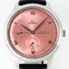 MKS Factory Replica Omega De Ville 434.13.41.21.10.001 Pink Orange Dial For Sale - Replica Watch Wholesale