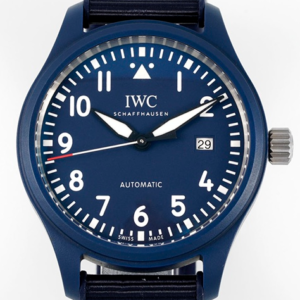 ZF Factory Replica IWC Pilot IW328101 Blue Ceramic For Sale - Replica Watch Wholesale