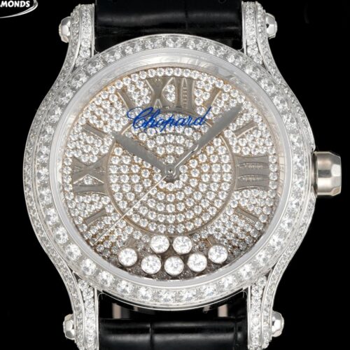 YF Factory Replica Chopard Happy Sport 274891-1001 Diamond Dial For Sale - Replica Watch Wholesale