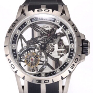 NEW Factory Replica Roger Dubuis Excalibur Tourbillon RDDBEX0479 Black Bezel For Sale - Replica Watch Wholesale