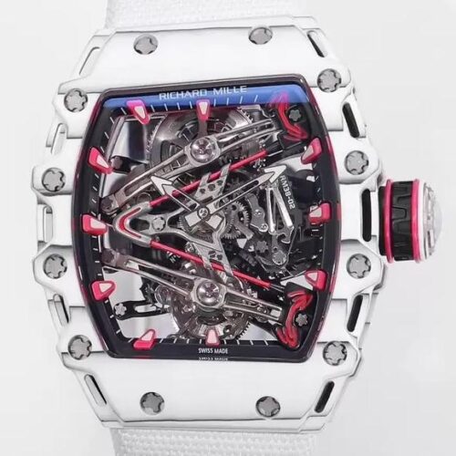 RM Factory Replica Richard Mille Tourbillon RM38-02 White Case For Sale - Replica Watch Wholesale