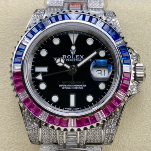AMG Factory Replica Rolex GMT Master 116759 SAru-78209 Diamond Bracelet For Sale - Replica Watch Wholesale
