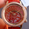 CC Factory Replica Jaeger LeCoultre Rendez Vous 3482560 Red Dial For Sale - Replica Watch Wholesale