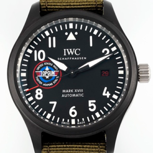 ZF Factory Replica IWC Pilot IW324705 Green Strap For Sale - Replica Watch Wholesale