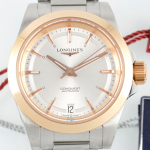 AF Factory Replica Longines Concas L3.430.5.72.6 Silver Dial For Sale - Replica Watch Wholesale