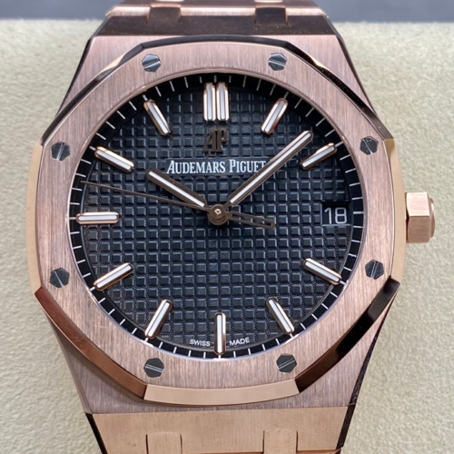 APS Factory Replica AP Royal Oak 15500OR.OO.1220OR.01 Black Dial For Sale - Replica Watch Wholesale