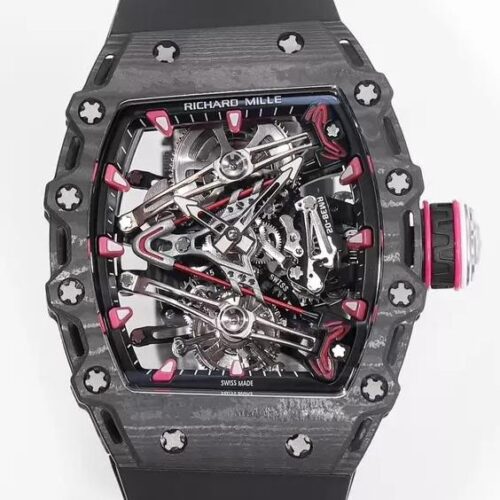 RM Factory Replica Richard Mille Tourbillon RM38-02 Black Case For Sale - Replica Watch Wholesale