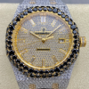 AMG Factory Replica Audemars Piguet Royal Oak 15400OR.024 Black Diamond For Sale - Replica Watch Wholesale