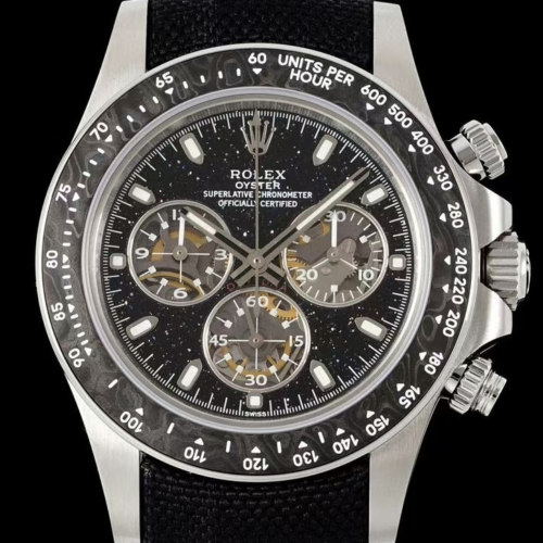 DIW Factory Replica Rolex Cosmograph Daytona Black Crystal Dial For Sale - Replica Watch Wholesale