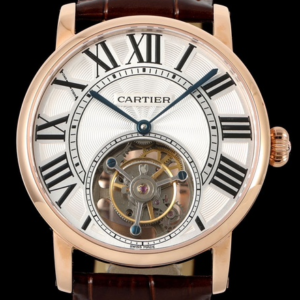 RMS Factory Replica Cartier ROTONDE DE Tourbillon W1556215 Rose Gold Case For Sale - Replica Watch Wholesale