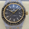 AMG Factory Replica Audemars Piguet Royal Oak 15400OR.025 Black Diamond Dial For Sale - Replica Watch Wholesale
