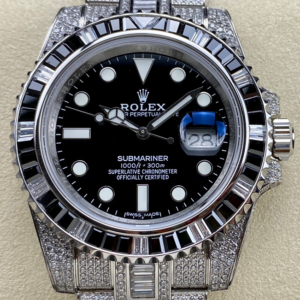 AMG Factory Replica Rolex GMT Master 116759 SAru-78213 Black Diamond For Sale - Replica Watch Wholesale