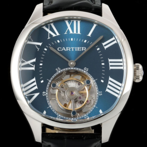 RMS Factory Replica Cartier Drive De Tourbillon W4100014 Blue Dial For Sale - Replica Watch Wholesale