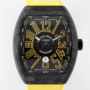ABF Factory Replica Franck Muller Vanguard Yellow Strap For Sale - Replica Watch Wholesale