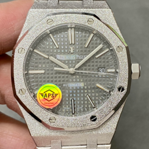 APS Factory Replica Audemars Piguet Royal Oak 15410 Grey Dial For Sale - Replica Watch Wholesale