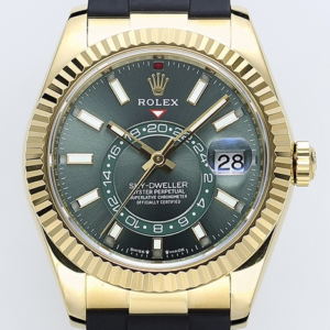 ZF Factory Replica Rolex Sky-Dweller 336238-0004 Dual Time Zone For Sale - Replica Watch Wholesale