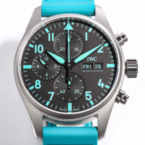TW Factory Replica IWC Pilot IW388108 Green Strap For Sale - Replica Watch Wholesale