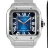 BV Factory Replica Cartier Santos WSSA0063 Gradient Blue For Sale - Replica Watch Wholesale