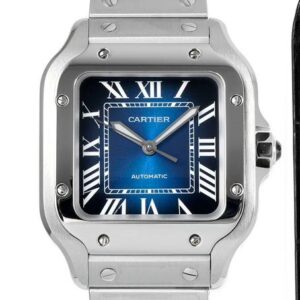 BV Factory Replica Cartier Santos WSSA0063 Gradient Blue For Sale - Replica Watch Wholesale