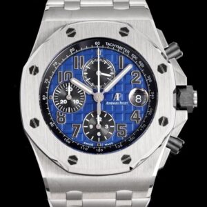 TK Factory Replica Audemars Piguet Royal Oak Offshore 26470PT.OO.1000PT.02 Smoky Blue For Sale - Replica Watch Wholesale