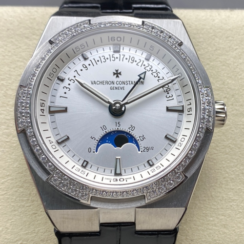 GR Factory Replica Vacheron Constantin Overseas 4000V-B913 Black Strap For Sale - Replica Watch Wholesale