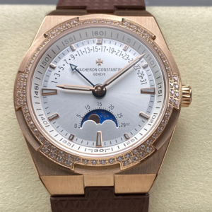 GR Factory Replica Vacheron Constantin Overseas 4000V-B921 Brown Strap For Sale - Replica Watch Wholesale